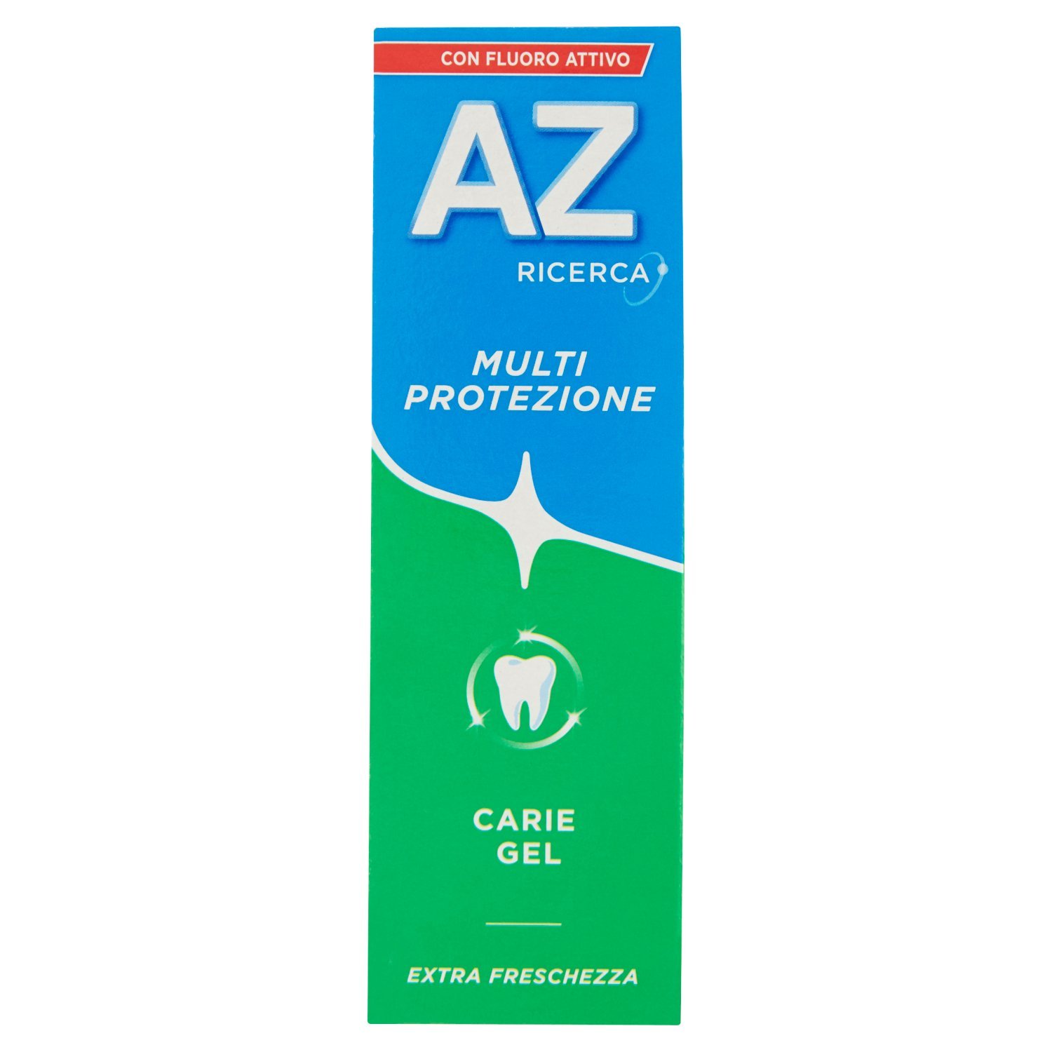 Dentifricio AZ Multi-Protezione Carie Gel + Fluoro Attivo 75ml