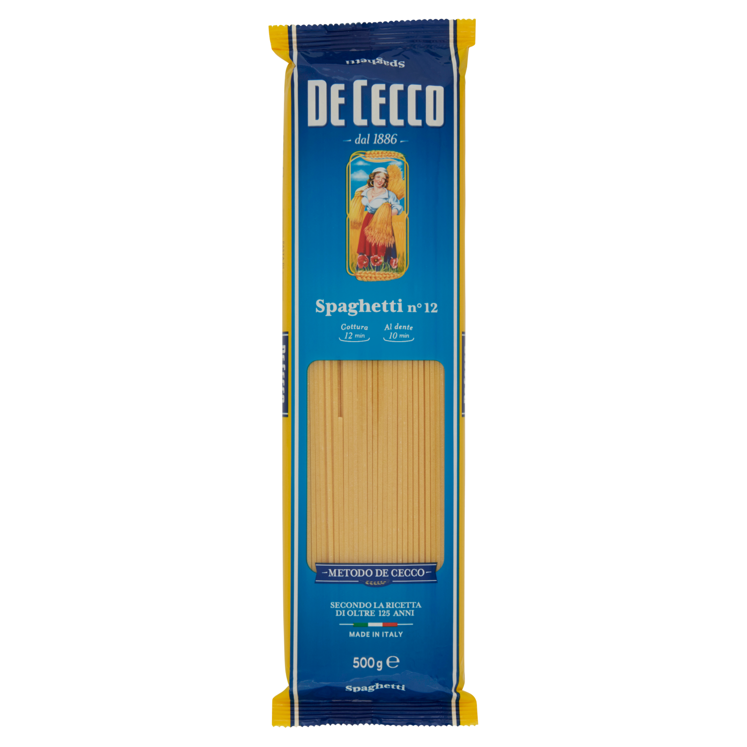 Spaghetti Dececco n°12 500g