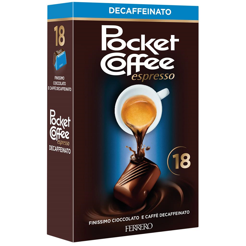 Pocket Coffee Decaffeinato 18 pezzi