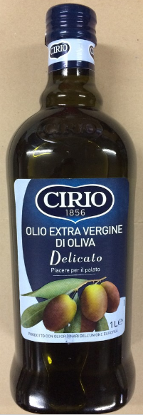 Olio Extra Vergine di Oliva Delicato Cirio 1000ml