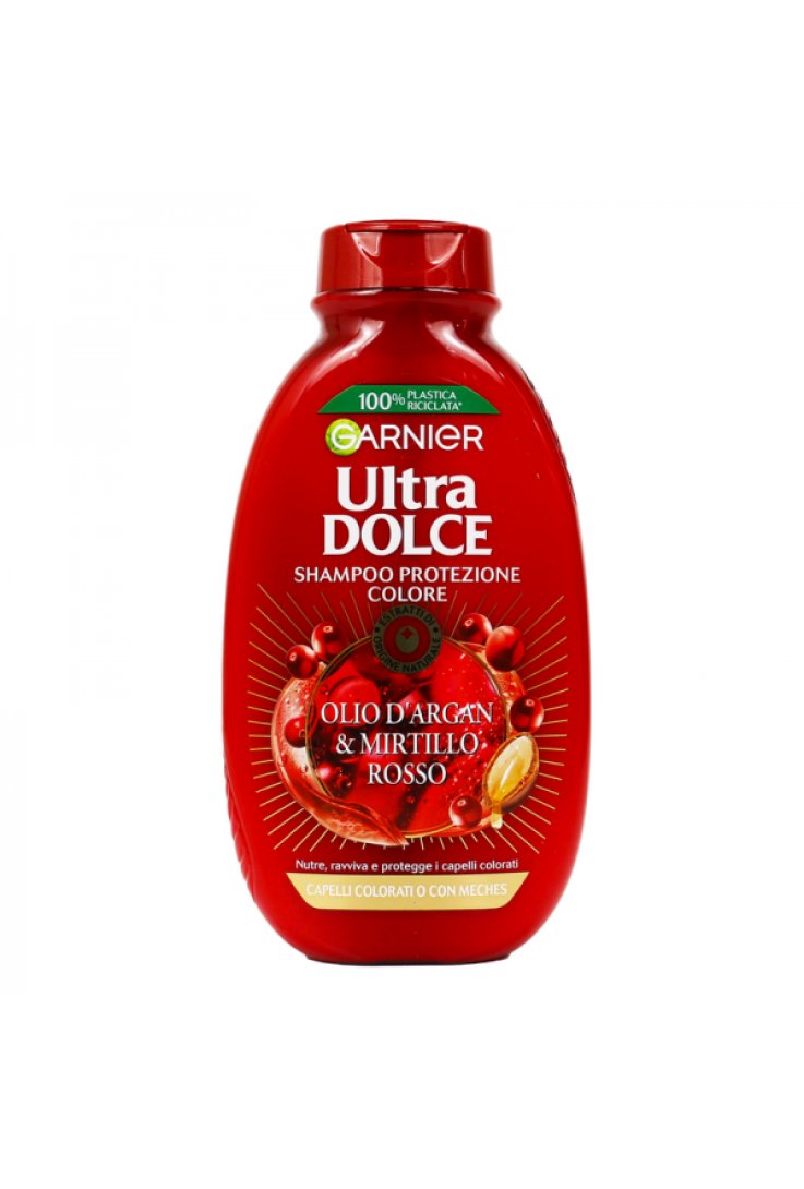 Shampoo Ultra Dolce Olio di Argan e mirtillo rosso 250ml