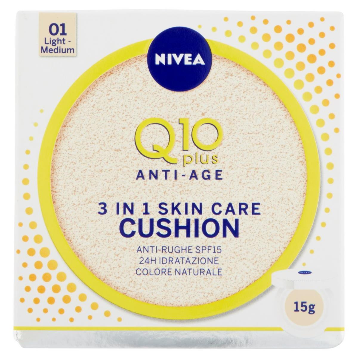 NIVEA Q10 Plus Anti-Age 3 in 1 Skin Care Cushion 15 g