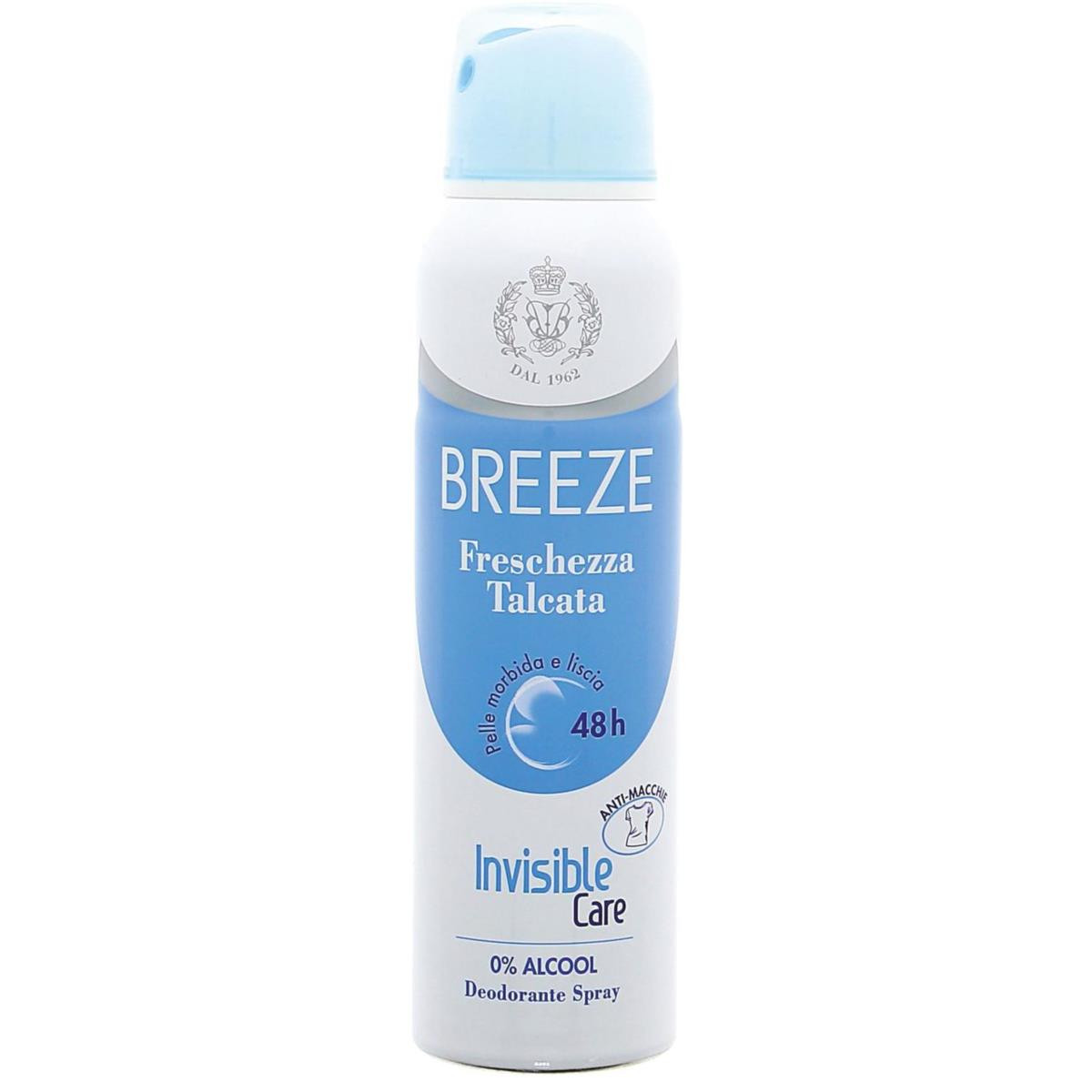 Deodorante Breeze Freschezza Talcata Spray 150ml
