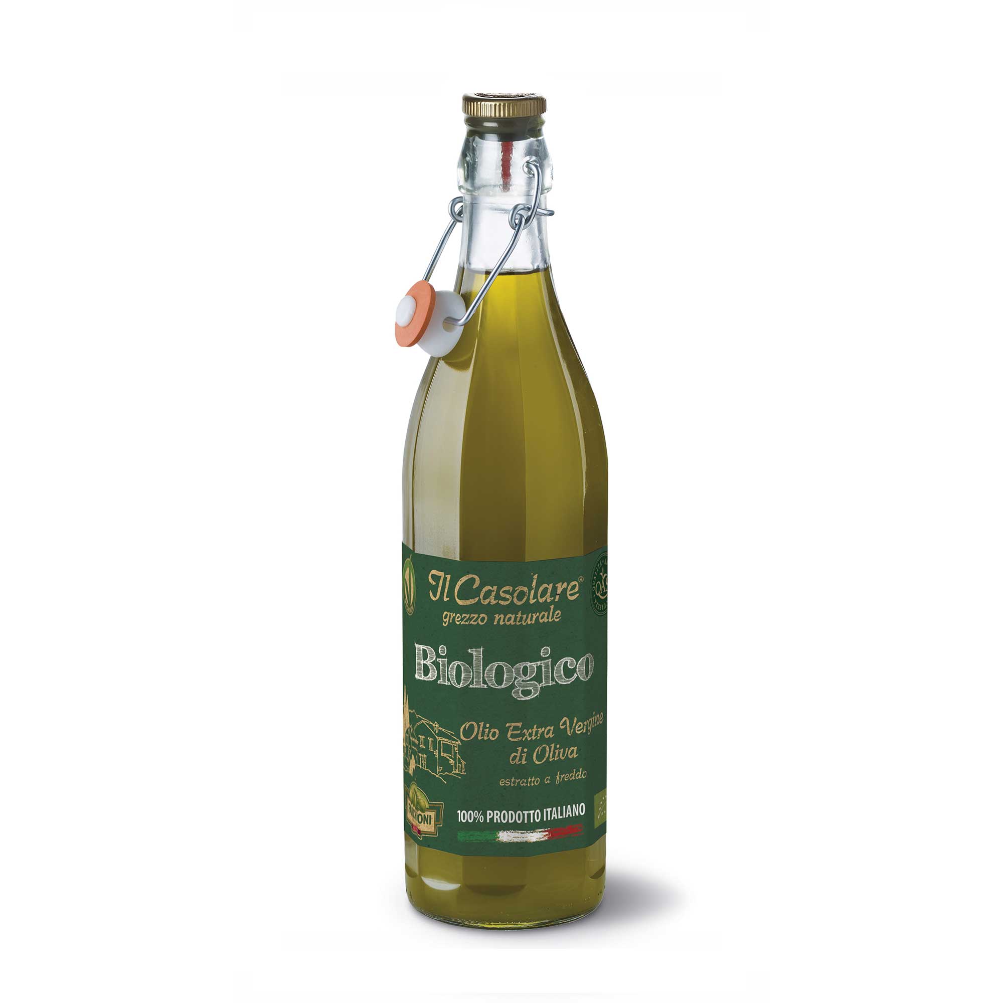 Olio Farchioni Il Casolare Biologico 100% Italiano 1L 3 bottiglie