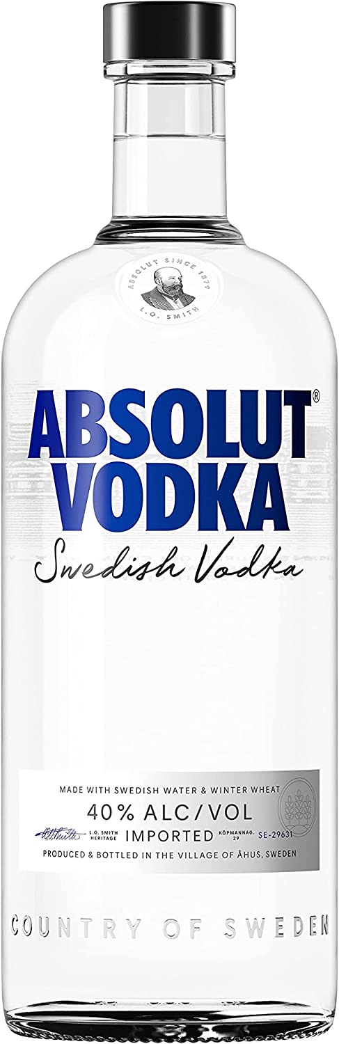 Absolute Vodka 40% 1000ml