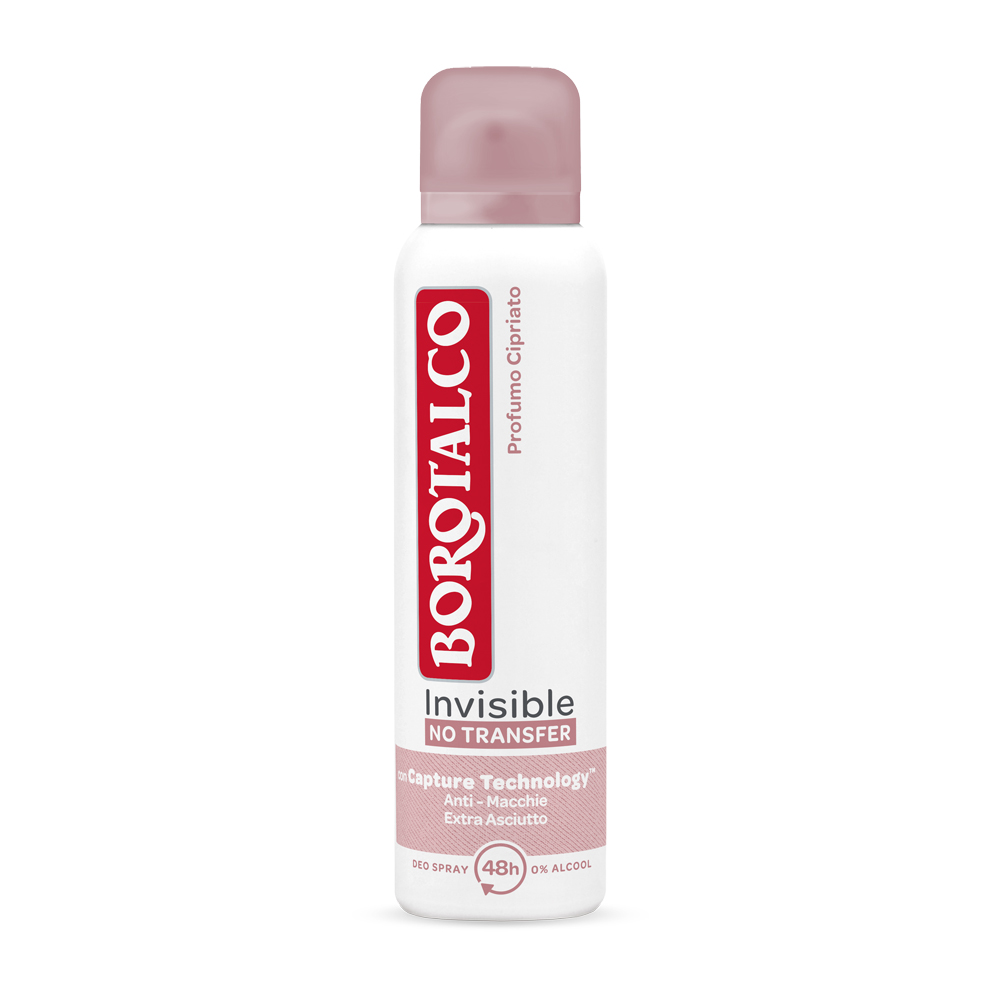 Borotalco Invisible Cipriato Deodorante Spray 150 ml