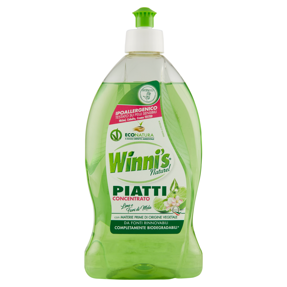 Winni’s Naturel Piatti Concentrato Lime e Fiori di Mela 500 ml