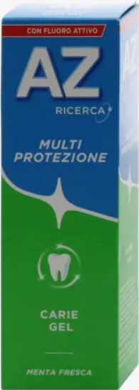 Az Dentifricio Multiprotezione Carie gel, 75 ml