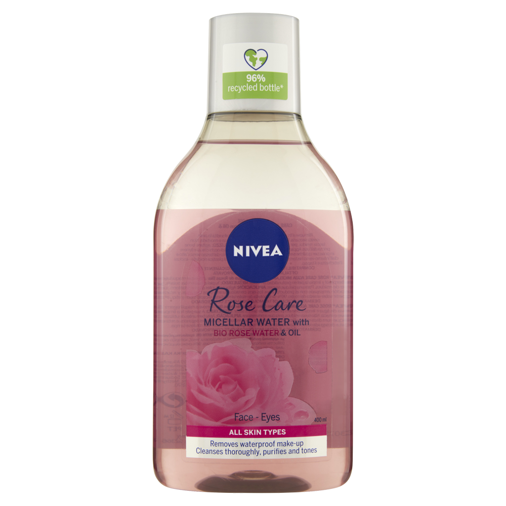 Nivea Rose Care Micellar Water with Bio Rose Water & Oil Face – Eyes 400 ml