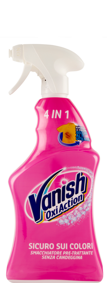 Vanish Oxi Action Multi Smacchiatore Spray Pre-Trattante 725ml