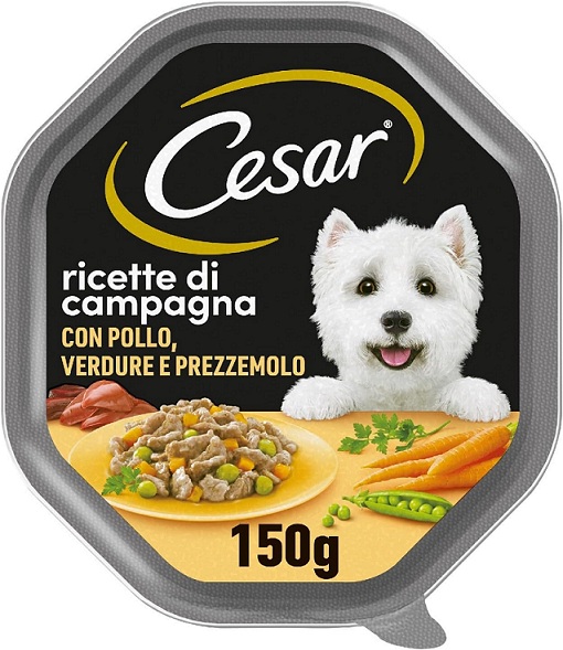 Cesar Ricette di Campagna con Pollo, Verdure e Prezzemolo 150gr