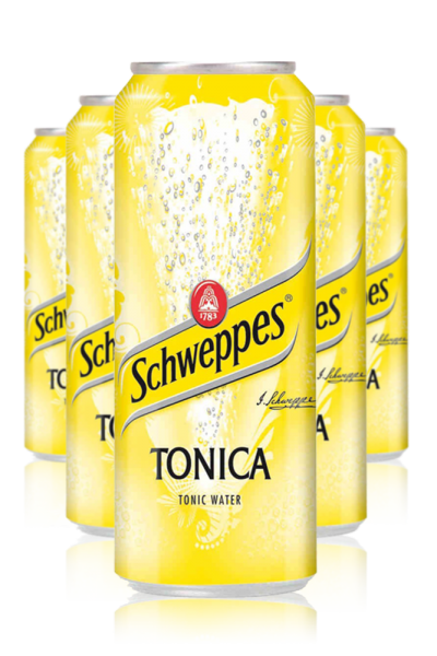 Schweppes Acqua Tonica lattina 33cl 6pz